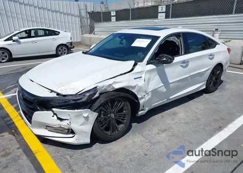 2018 Honda Accord Hybrid Touring from USA, damaged, VIN 1HGCV3F93JA004434